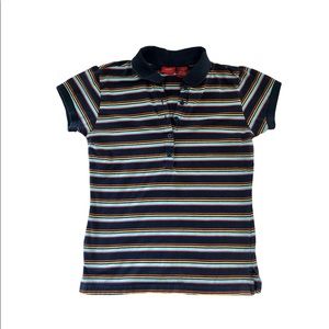 MOSSIMO Striped Polo Shirt Size S Juniors